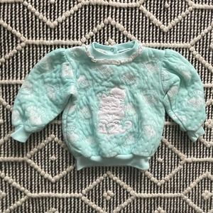 Vintage / Willow Bay ‘Here Kitty’ Cat Print Toddler Sweatshirt Size 24 Months